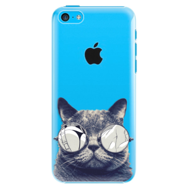 Plastové puzdro iSaprio - Crazy Cat 01 - iPhone 5C