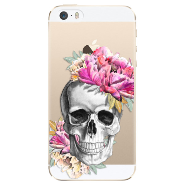 Plastové puzdro iSaprio - Pretty Skull - iPhone 5/5S/SE