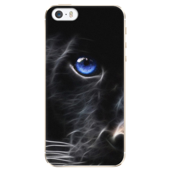 Plastové puzdro iSaprio - Black Puma - iPhone 5/5S/SE