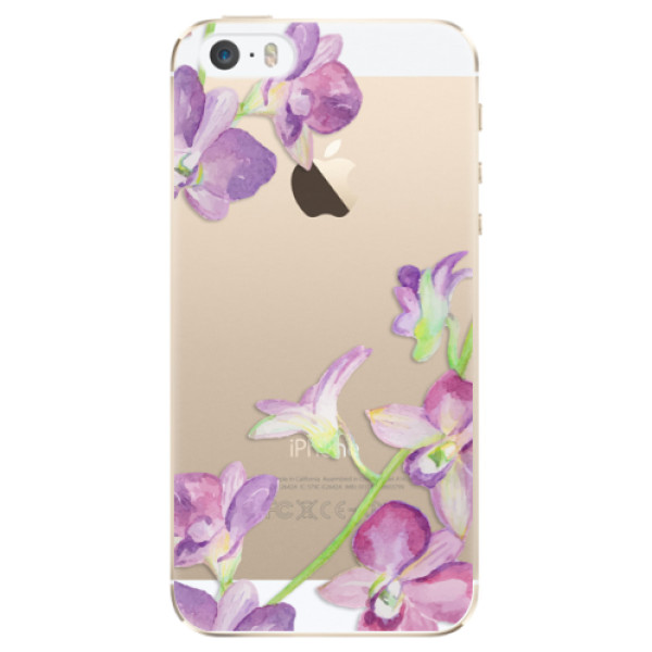 Plastové puzdro iSaprio - Purple Orchid - iPhone 5/5S/SE