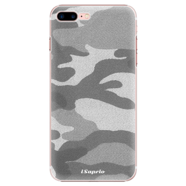 Plastové puzdro iSaprio - Gray Camuflage 02 - iPhone 7 Plus