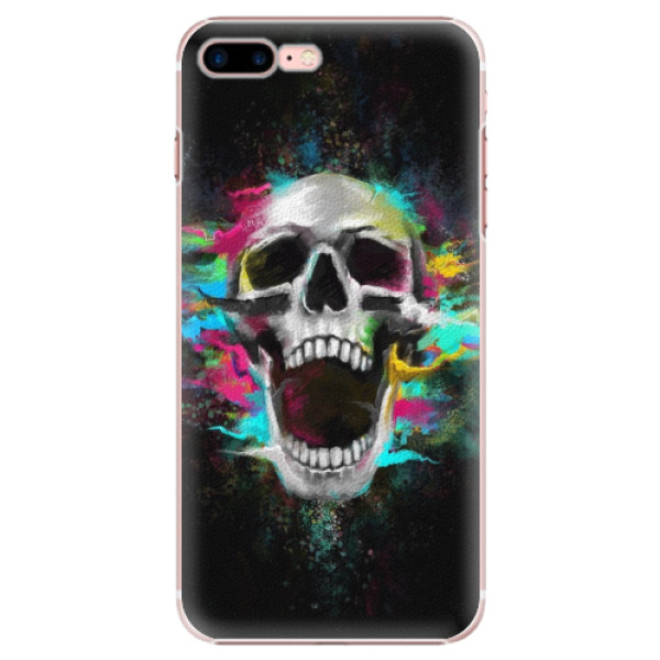 Plastové puzdro iSaprio - Skull in Colors - iPhone 7 Plus