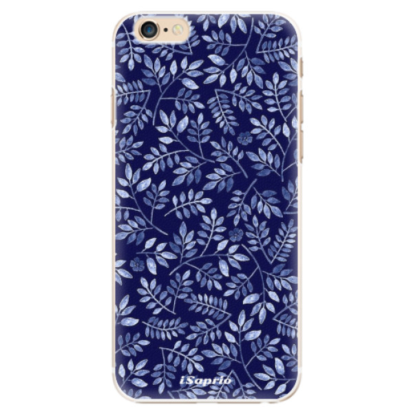 Plastové puzdro iSaprio - Blue Leaves 05 - iPhone 6/6S