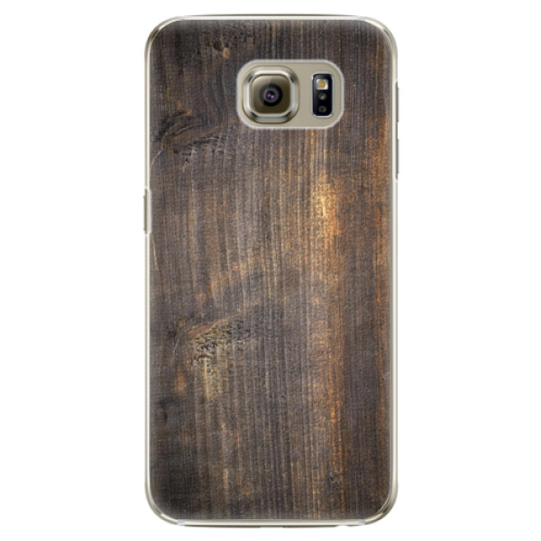 Plastové puzdro iSaprio - Old Wood - Samsung Galaxy S6