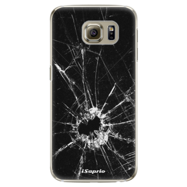 Plastové puzdro iSaprio - Broken Glass 10 - Samsung Galaxy S6 Edge
