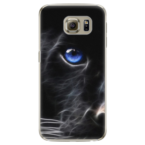 Plastové puzdro iSaprio - Black Puma - Samsung Galaxy S6 Edge