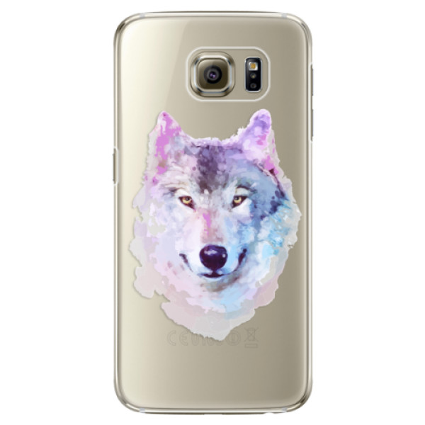 Plastové puzdro iSaprio - Wolf 01 - Samsung Galaxy S6 Edge