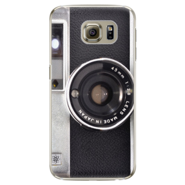 Plastové puzdro iSaprio - Vintage Camera 01 - Samsung Galaxy S6 Edge