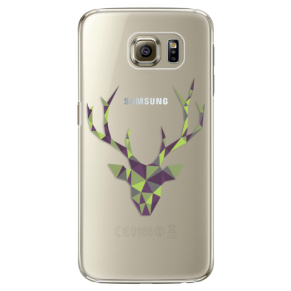 Plastové puzdro iSaprio - Deer Green - Samsung Galaxy S6 Edge