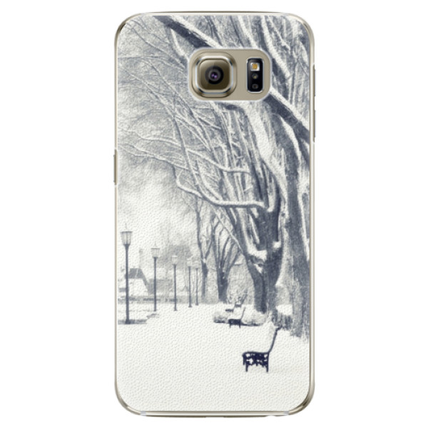 Plastové puzdro iSaprio - Snow Park - Samsung Galaxy S6 Edge Plus