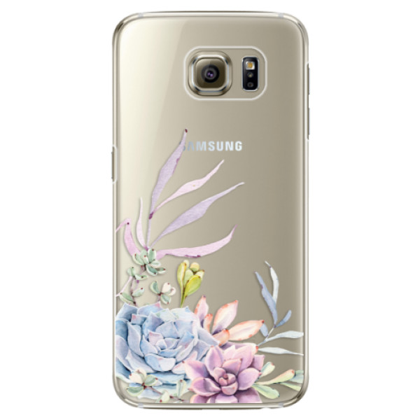 Plastové puzdro iSaprio - Succulent 01 - Samsung Galaxy S6 Edge Plus