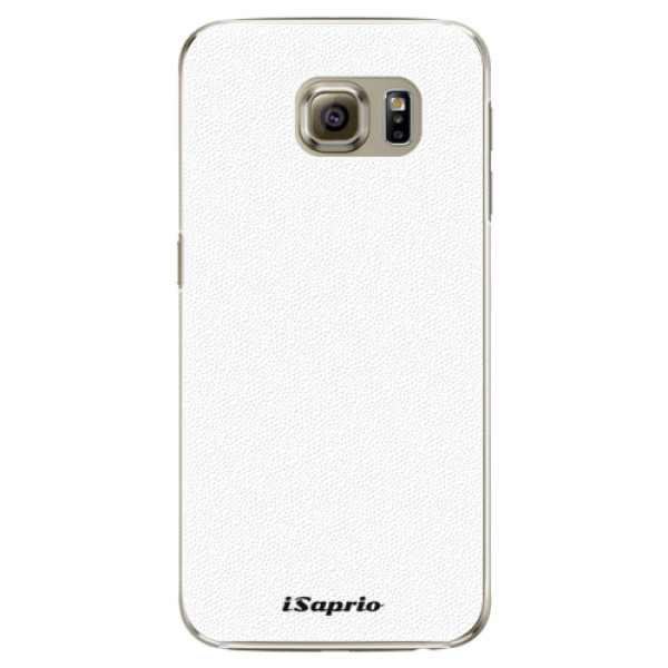 Plastové puzdro iSaprio - 4Pure - bílý - Samsung Galaxy S6 Edge Plus