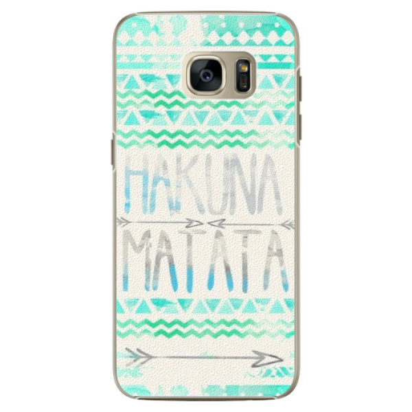 Plastové puzdro iSaprio - Hakuna Matata Green - Samsung Galaxy S7