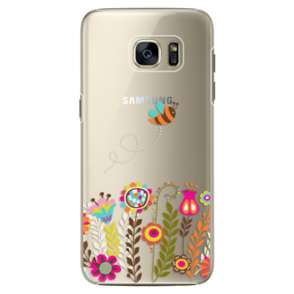 Plastové puzdro iSaprio - Bee 01 - Samsung Galaxy S7
