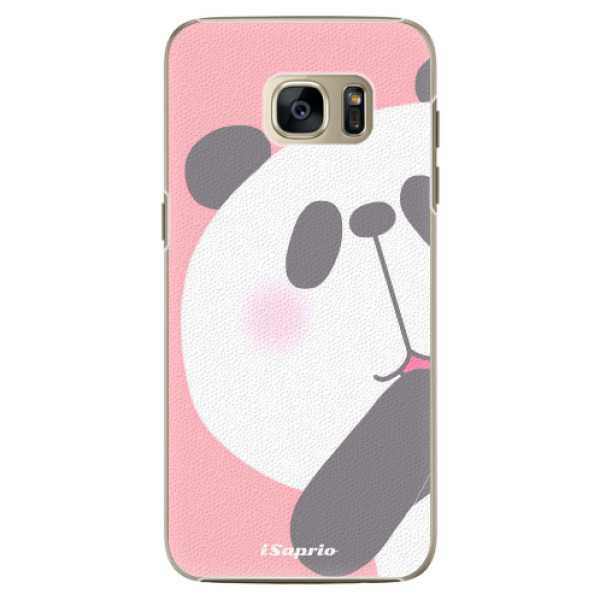 Plastové puzdro iSaprio - Panda 01 - Samsung Galaxy S7 Edge
