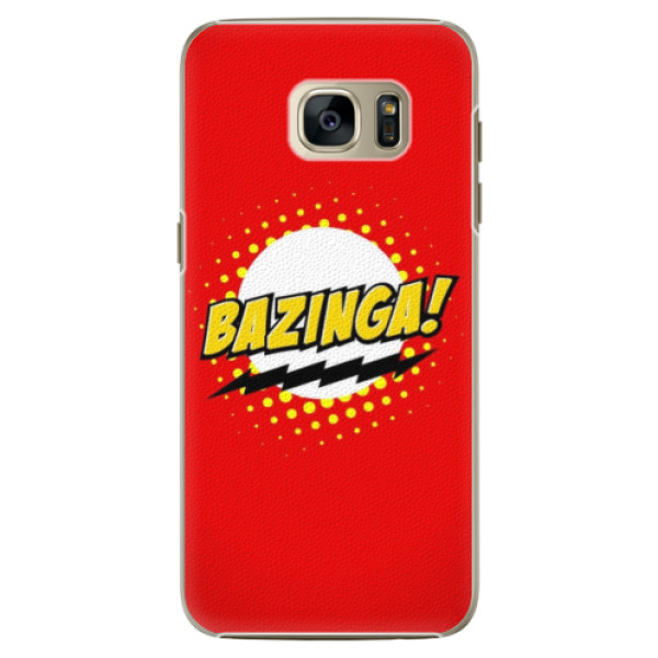 Plastové puzdro iSaprio - Bazinga 01 - Samsung Galaxy S7 Edge