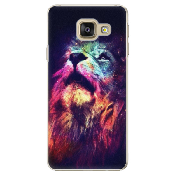 Plastové puzdro iSaprio - Lion in Colors - Samsung Galaxy A3 2016