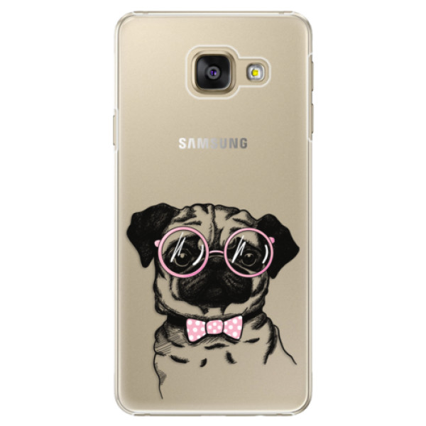 Plastové puzdro iSaprio - The Pug - Samsung Galaxy A3 2016
