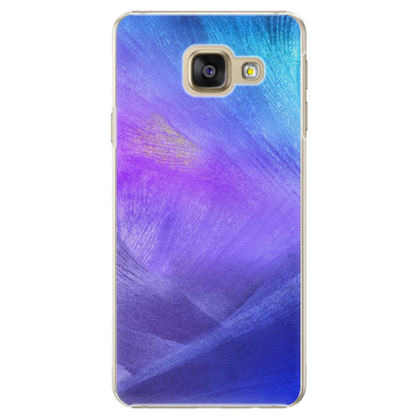 Plastové puzdro iSaprio - Purple Feathers - Samsung Galaxy A5 2016
