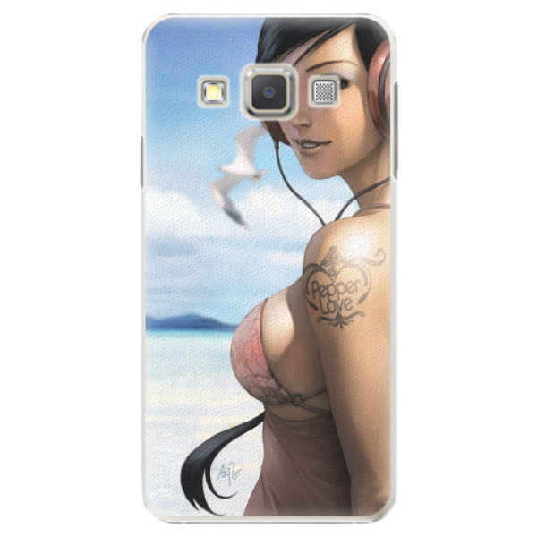 Plastové puzdro iSaprio - Girl 02 - Samsung Galaxy A7