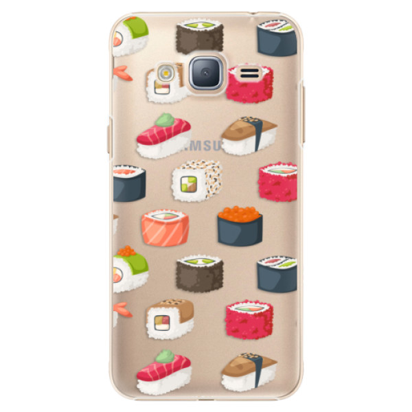 Plastové puzdro iSaprio - Sushi Pattern - Samsung Galaxy J3 2016