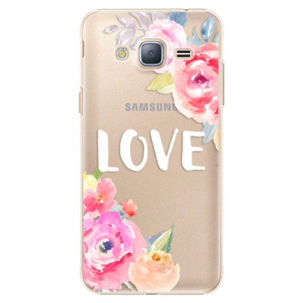 Plastové puzdro iSaprio - Love - Samsung Galaxy J3 2016