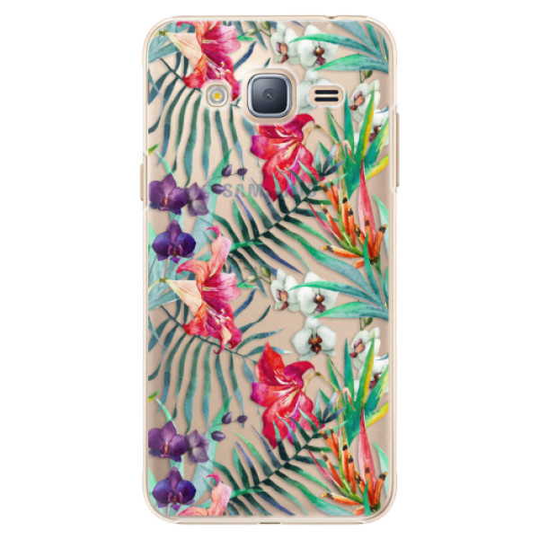 Plastové puzdro iSaprio - Flower Pattern 03 - Samsung Galaxy J3 2016