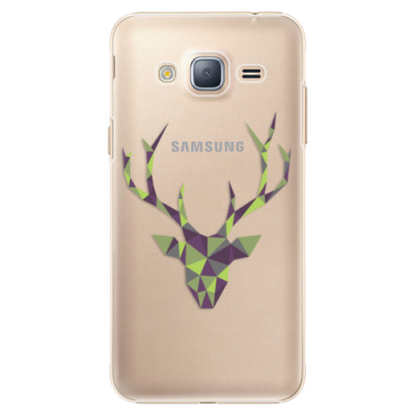 Plastové puzdro iSaprio - Deer Green - Samsung Galaxy J3 2016