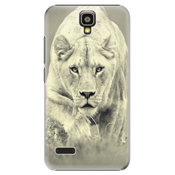 Plastové puzdro iSaprio - Lioness 01 - Huawei Ascend Y5