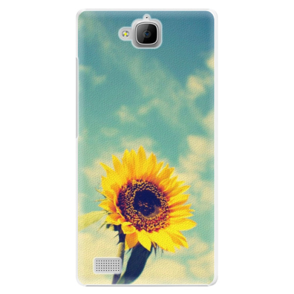 Plastové puzdro iSaprio - Sunflower 01 - Huawei Honor 3C