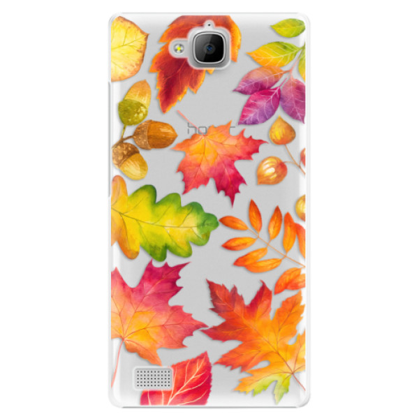 Plastové puzdro iSaprio - Autumn Leaves 01 - Huawei Honor 3C