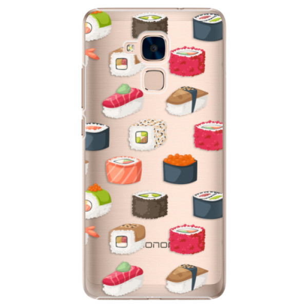 Plastové puzdro iSaprio - Sushi Pattern - Huawei Honor 7 Lite