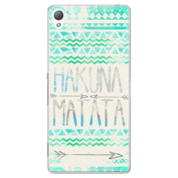 Plastové puzdro iSaprio - Hakuna Matata Green - Sony Xperia Z3