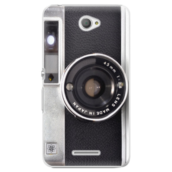 Plastové puzdro iSaprio - Vintage Camera 01 - Sony Xperia E4