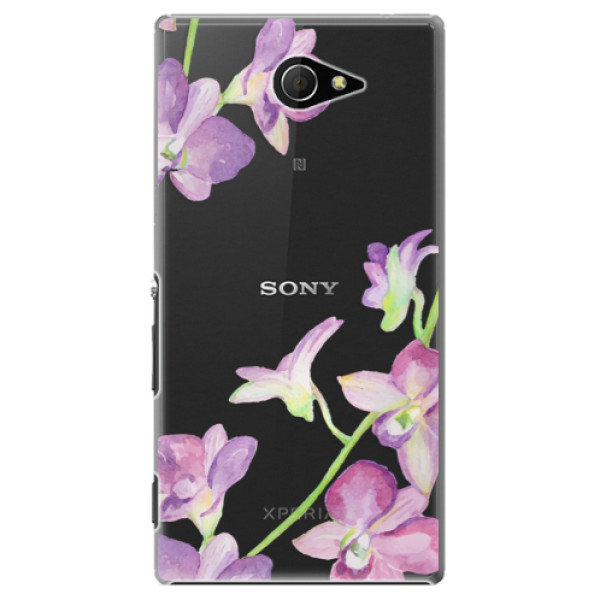 Plastové puzdro iSaprio - Purple Orchid - Sony Xperia M2