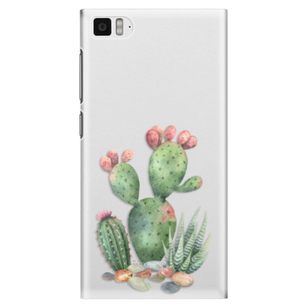 Plastové puzdro iSaprio - Cacti 01 - Xiaomi Mi3