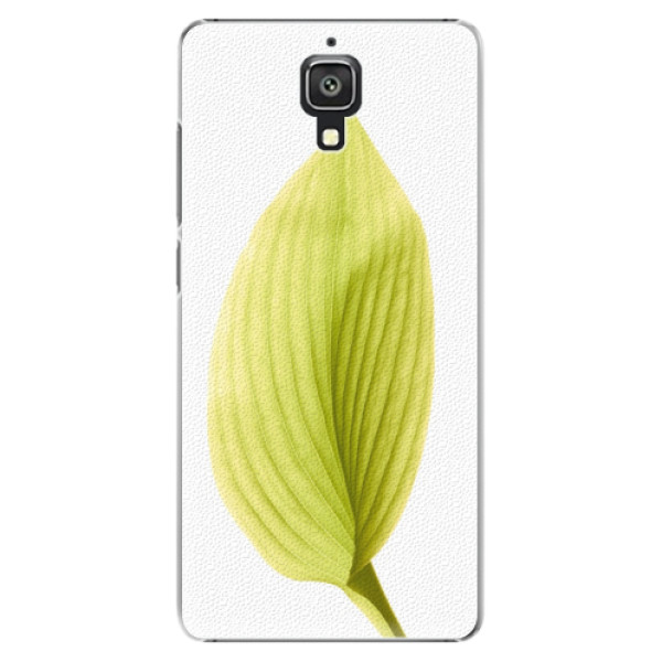 Plastové puzdro iSaprio - Green Leaf - Xiaomi Mi4