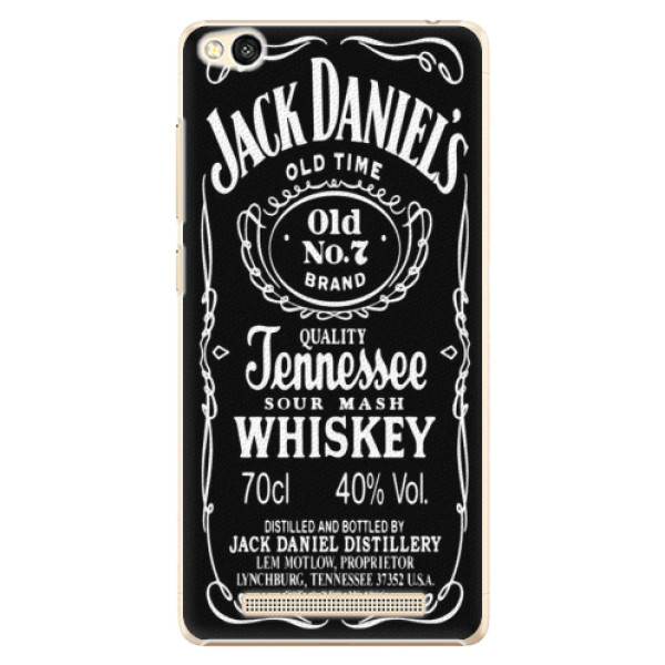 Plastové puzdro iSaprio - Jack Daniels - Xiaomi Redmi 3