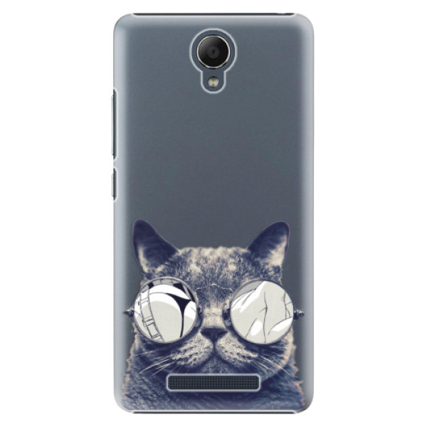 Plastové puzdro iSaprio - Crazy Cat 01 - Xiaomi Redmi Note 2