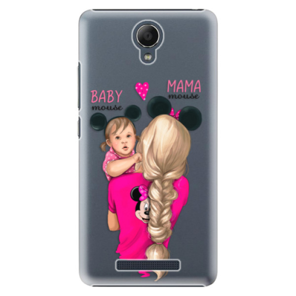 Plastové puzdro iSaprio - Mama Mouse Blond and Girl - Xiaomi Redmi Note 2