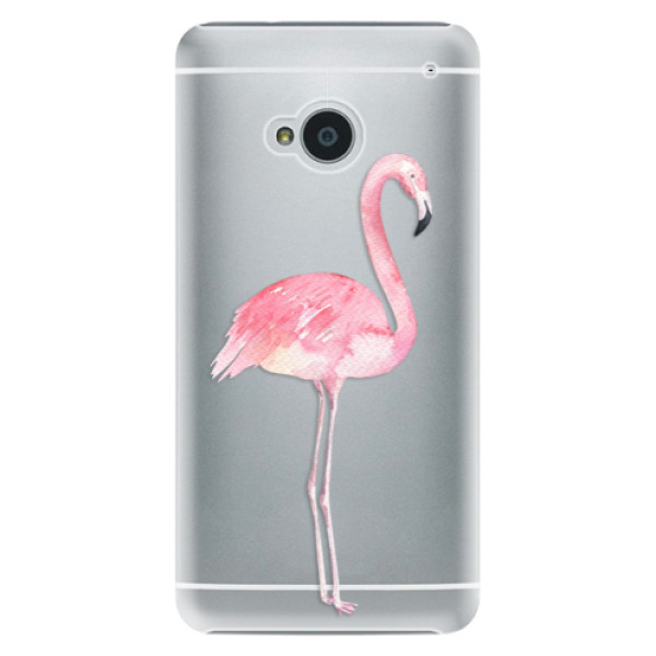 Plastové puzdro iSaprio - Flamingo 01 - HTC One M7