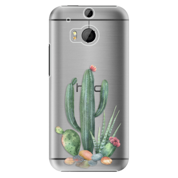 Plastové puzdro iSaprio - Cacti 02 - HTC One M8