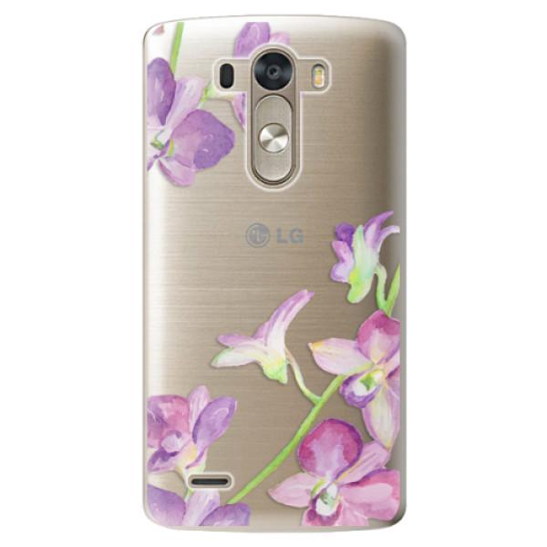 Plastové puzdro iSaprio - Purple Orchid - LG G3 (D855)