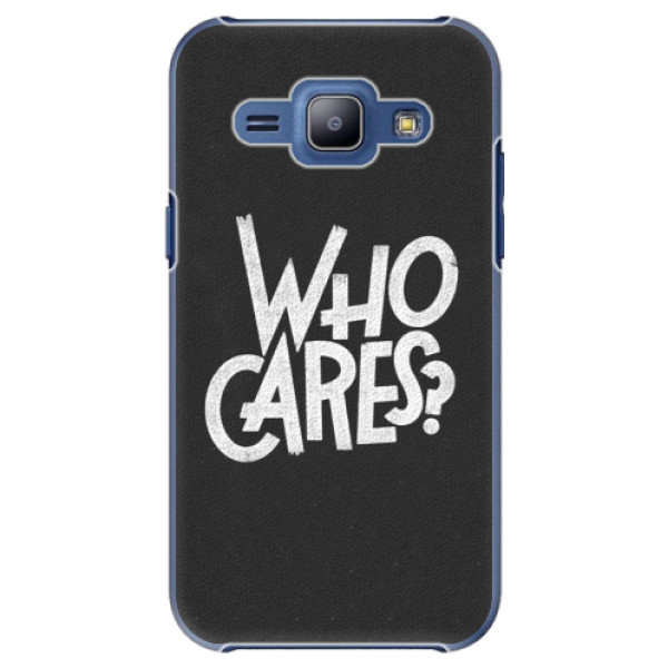 Plastové puzdro iSaprio - Who Cares - Samsung Galaxy J1
