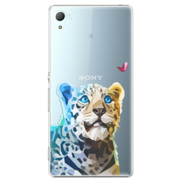 Plastové puzdro iSaprio - Leopard With Butterfly - Sony Xperia Z3+ / Z4