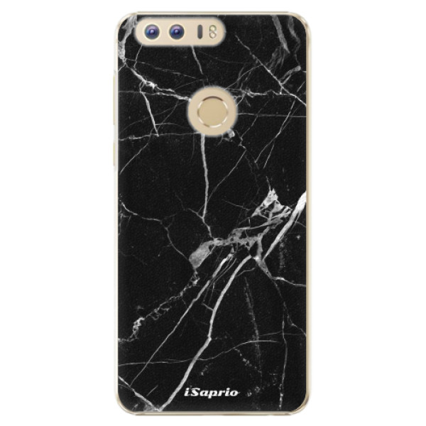Plastové puzdro iSaprio - Black Marble 18 - Huawei Honor 8