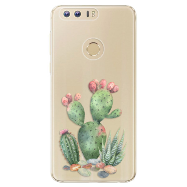 Plastové puzdro iSaprio - Cacti 01 - Huawei Honor 8