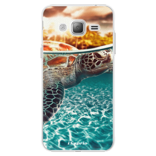 Plastové puzdro iSaprio - Turtle 01 - Samsung Galaxy J3