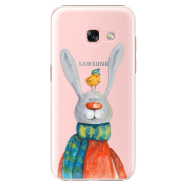 Plastové puzdro iSaprio - Rabbit And Bird - Samsung Galaxy A3 2017
