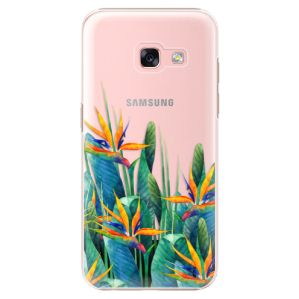 Plastové puzdro iSaprio - Exotic Flowers - Samsung Galaxy A3 2017